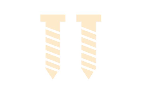 2 schrauben icon